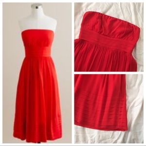 J. Crew Juliet Dress, Silk Chiffon, Size 10